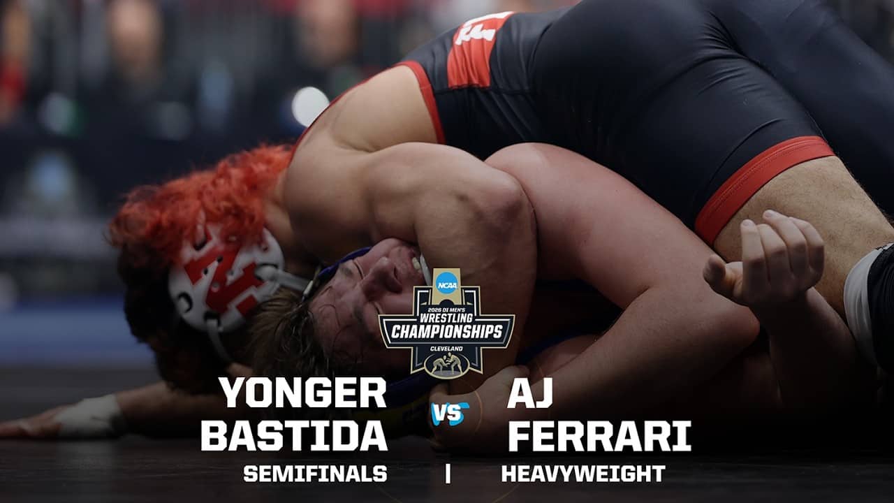Yonger Bastida vs. AJ Ferrari: 2026 NCAA wrestling semifinals (285 pounds)