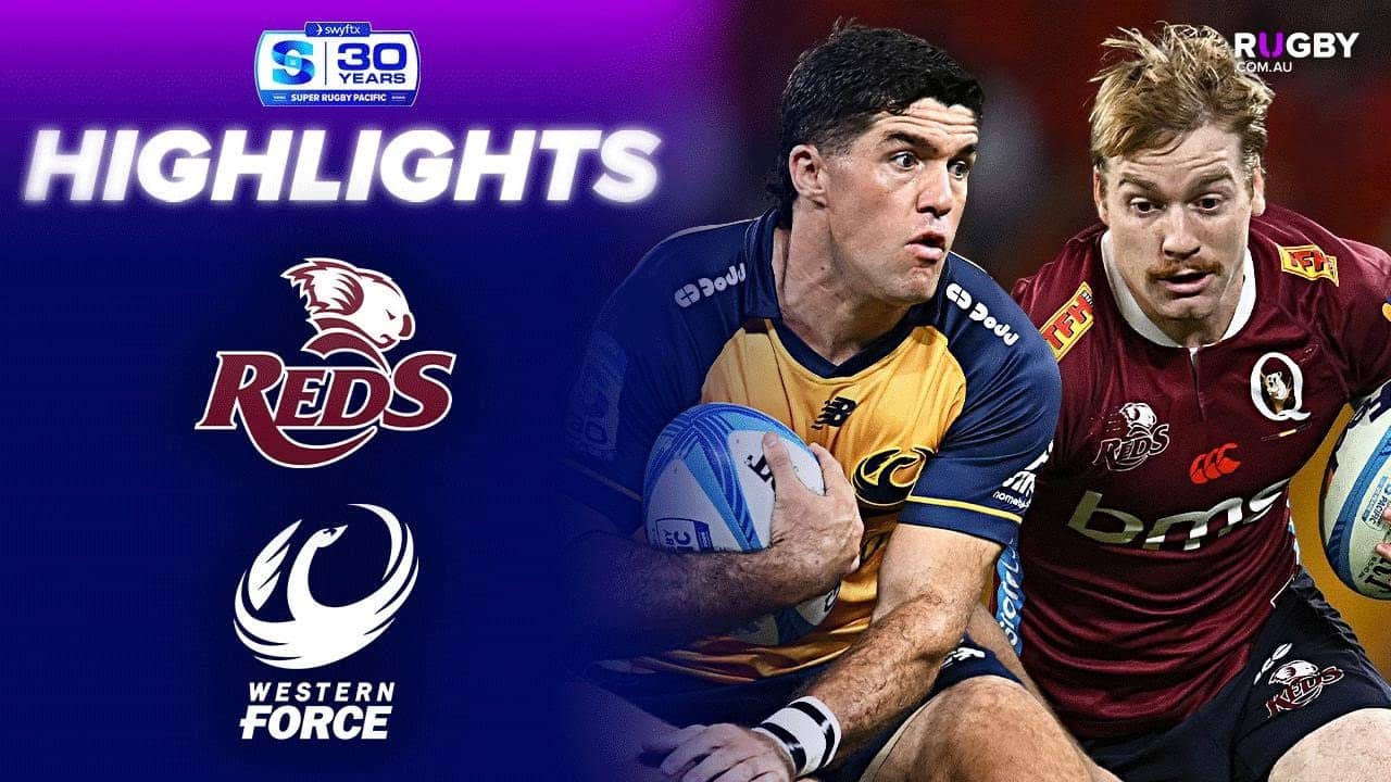 Queensland Reds v Western Force Highlights | Round 8 | Super Rugby Pacific 2026