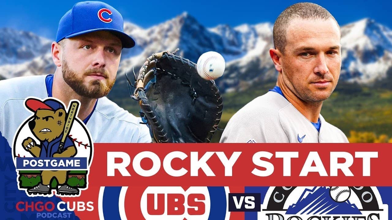 CUBS POSTGAME: Chicago Opens Series vs Rockies with 7th LOSS in Last 10 Games | CHGO Cubs