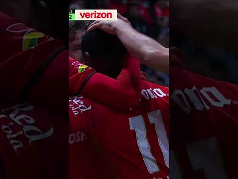 ¡Desde los once pasos! Hélio Nunes anota el segundo para los diablos #shorts