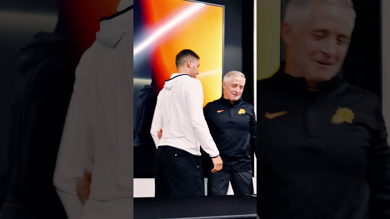 "Let's go workout now." Locked-In with the Valley 🤩 #shorts | Phoenix Suns