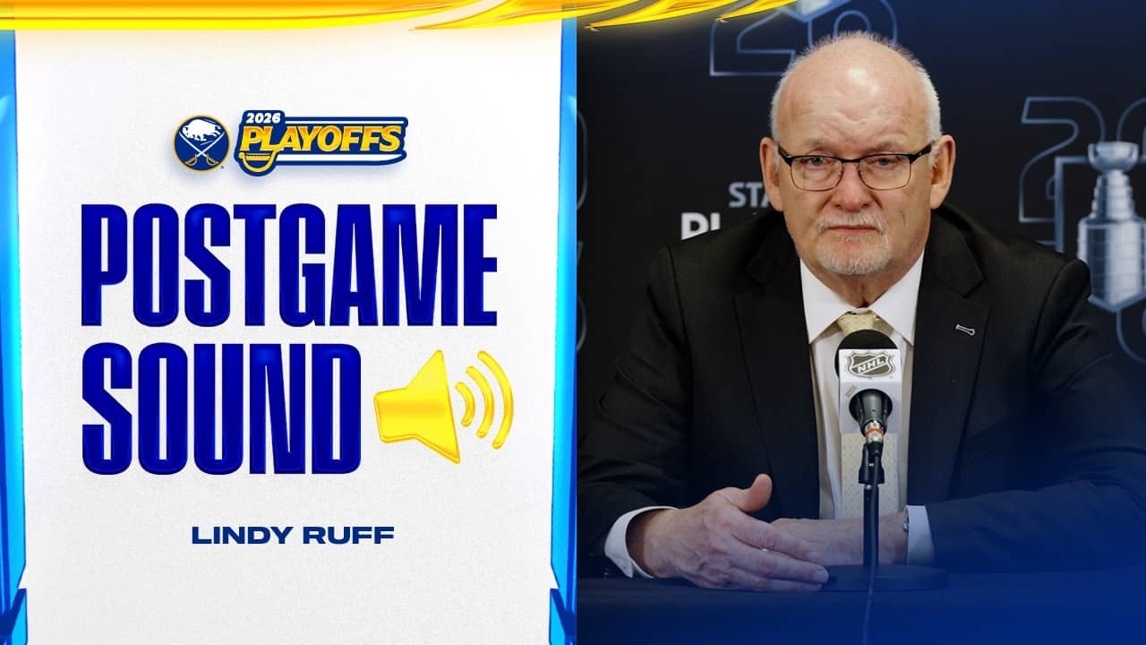 "Best Period We Played All Year" | Lindy Ruff After 6-1 Win Over Boston Bruins | Buffalo Sabres