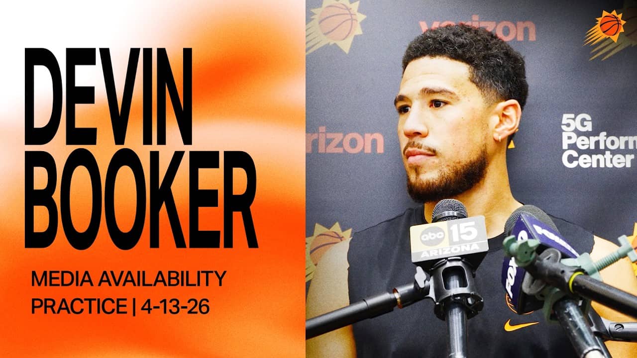 Devin Booker Practice Media Availability: Phoenix Suns | 4-13-26