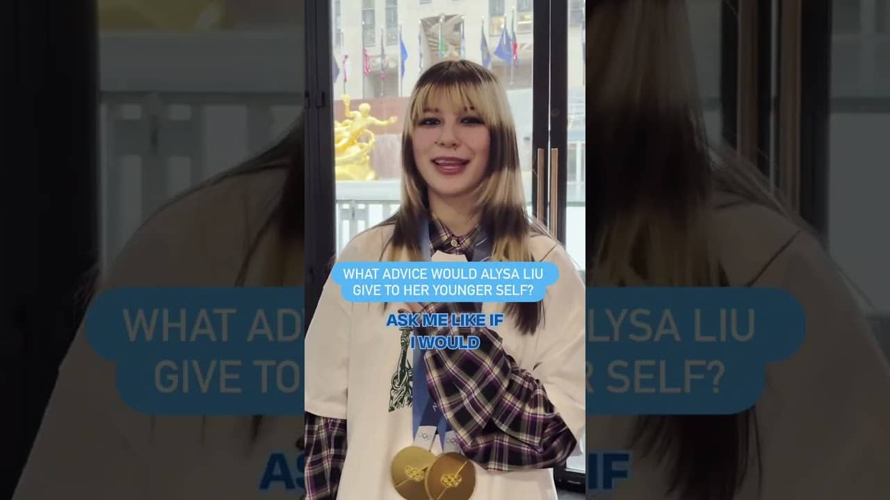 Alysa Liu has no notes for her younger self⭐🥇⛸️
