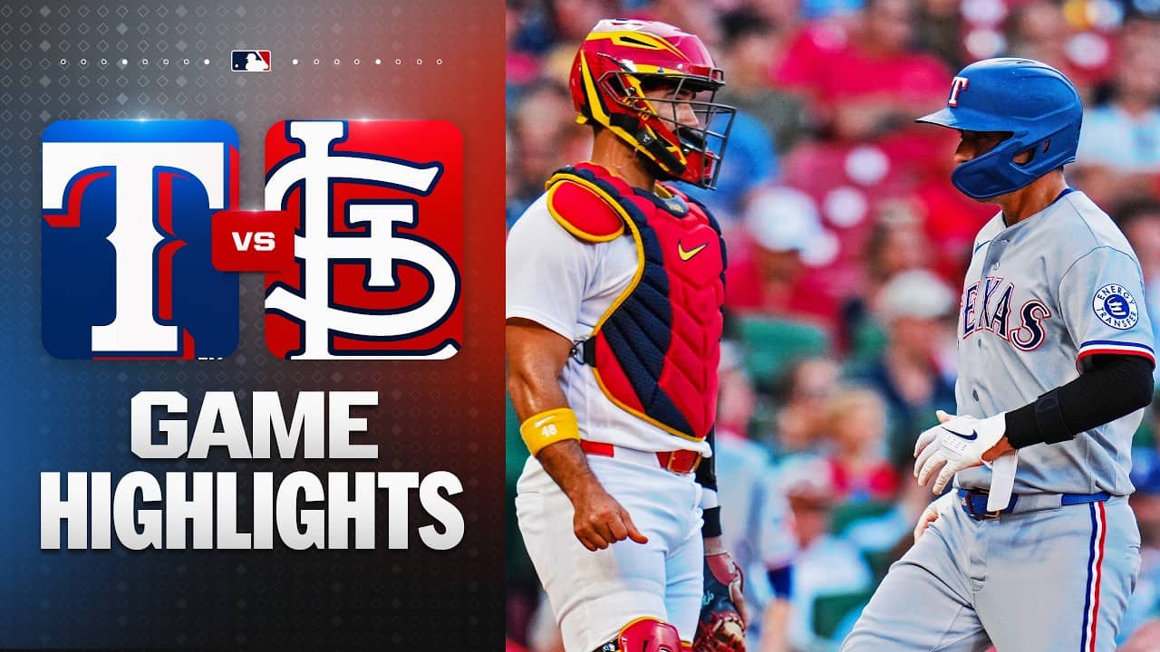 Rangers vs. Cardinals Game Highlights (6/3/26) | MLB Highlights