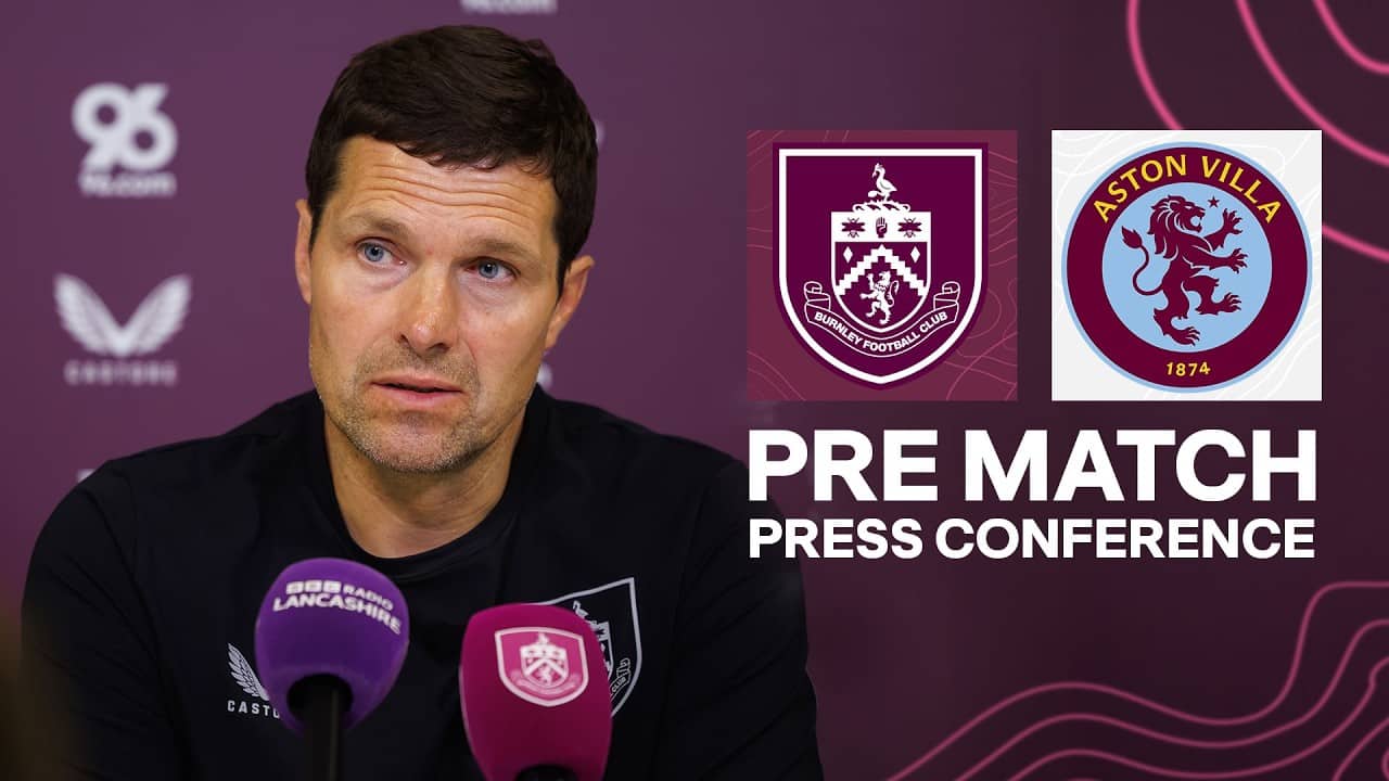Mike Jackson On Villa Home Clash | PRESS | Burnley v Aston Villa
