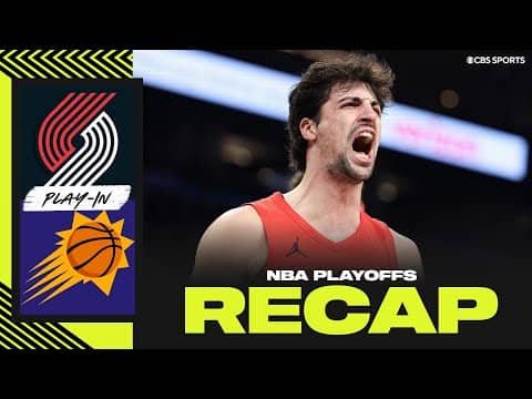 2026 Play-In Tournament: Trail Blazers storm back to beat Suns, will face Spurs in First Round