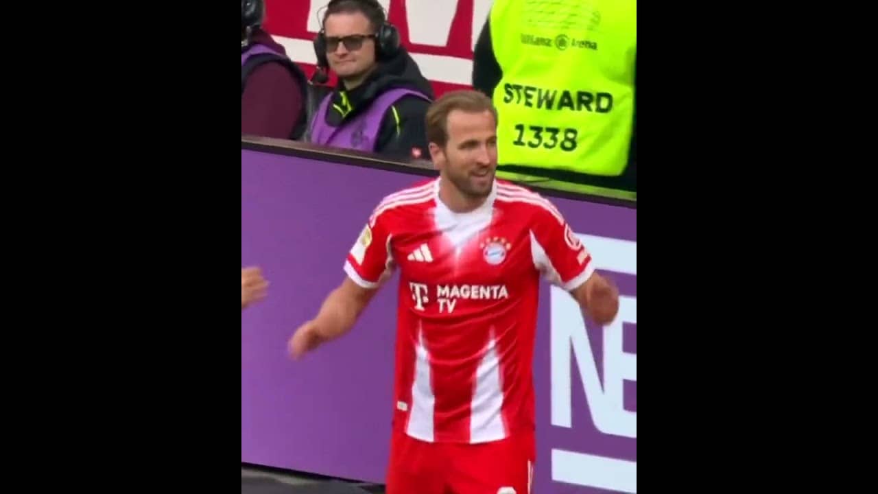 HARRY KANE POSSIBLY SEALING THE WIN FOR THE BUNDESLIGA TITLE 🏆👏