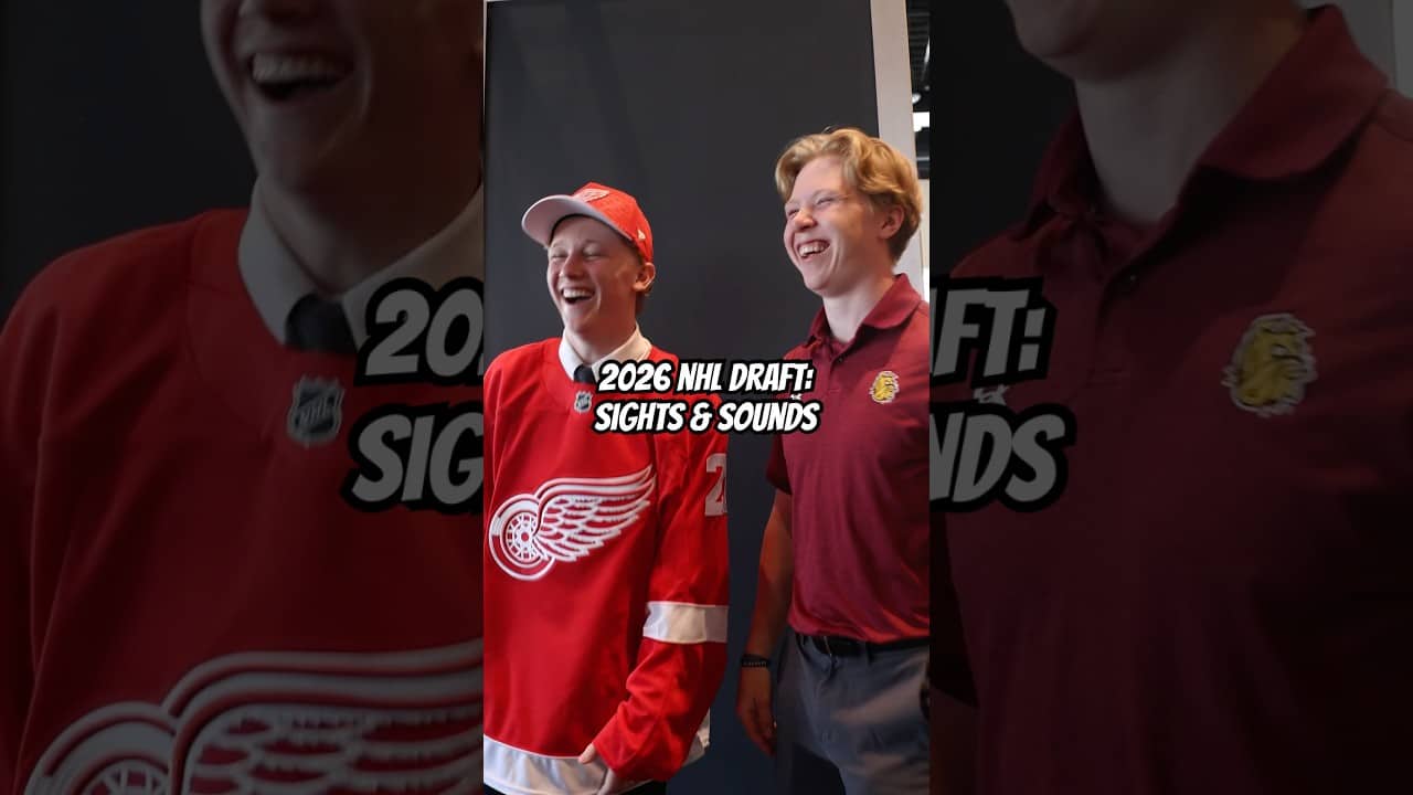 All the behind-the-scenes sights & sounds from the 2026 NHL Draft