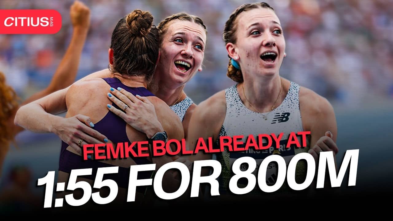 Femke Bol Ran 1:55.60 In Just Her 4th 800m Ever!