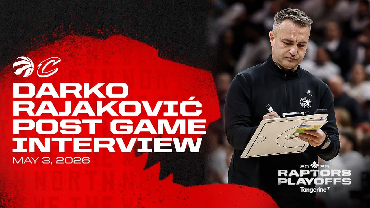Darko Rajakovic | RD1 GM7 Post Game vs Cavaliers | May 03, 2026