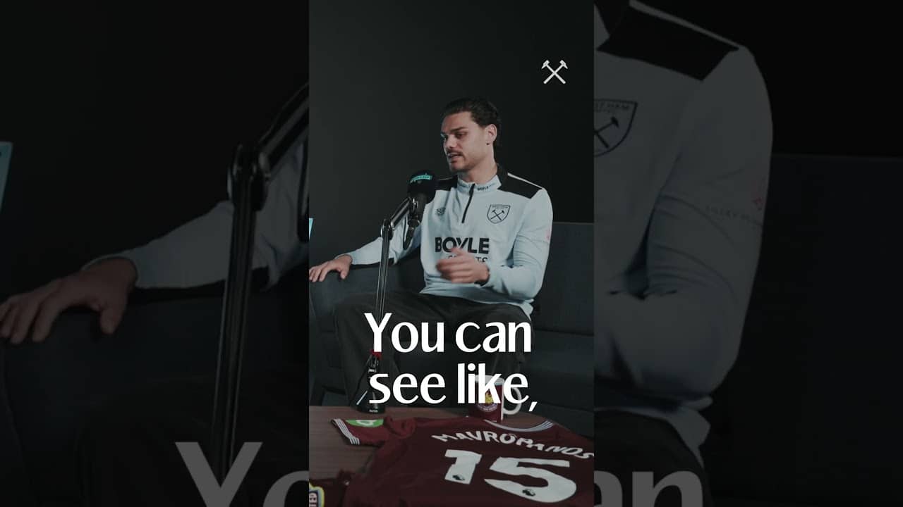 'The fans' support means everything to us'⚽⚒️ #shorts