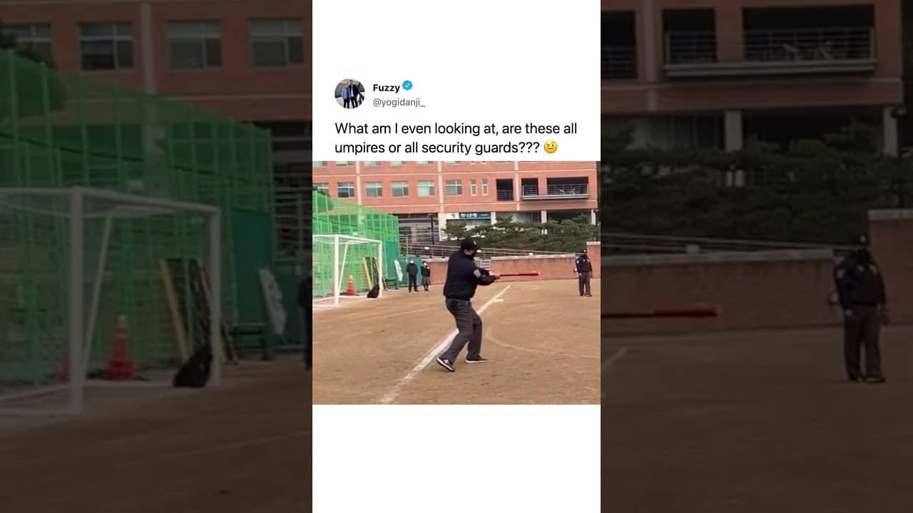 guards vs umpires?! 😂