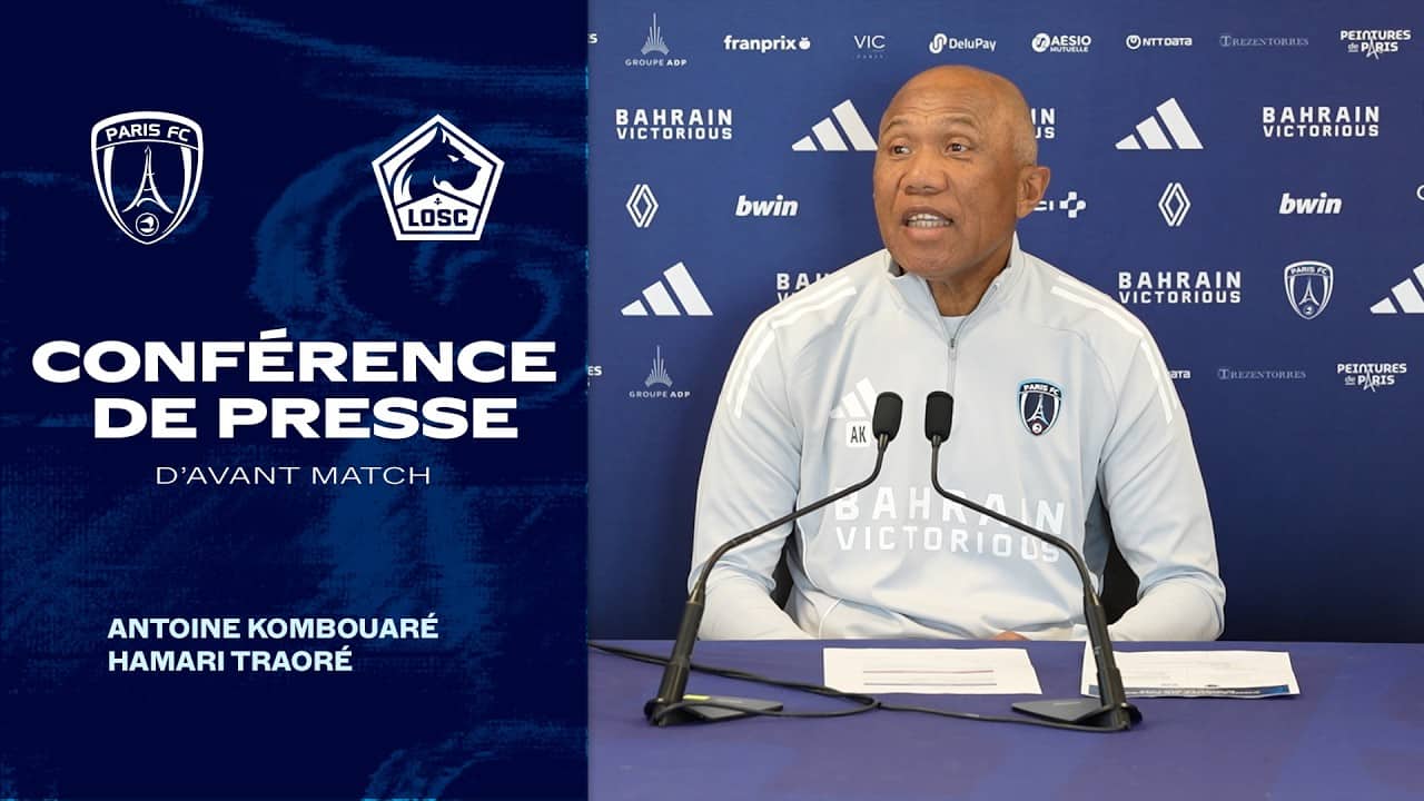 La conférence de presse avant le LOSC (J31)