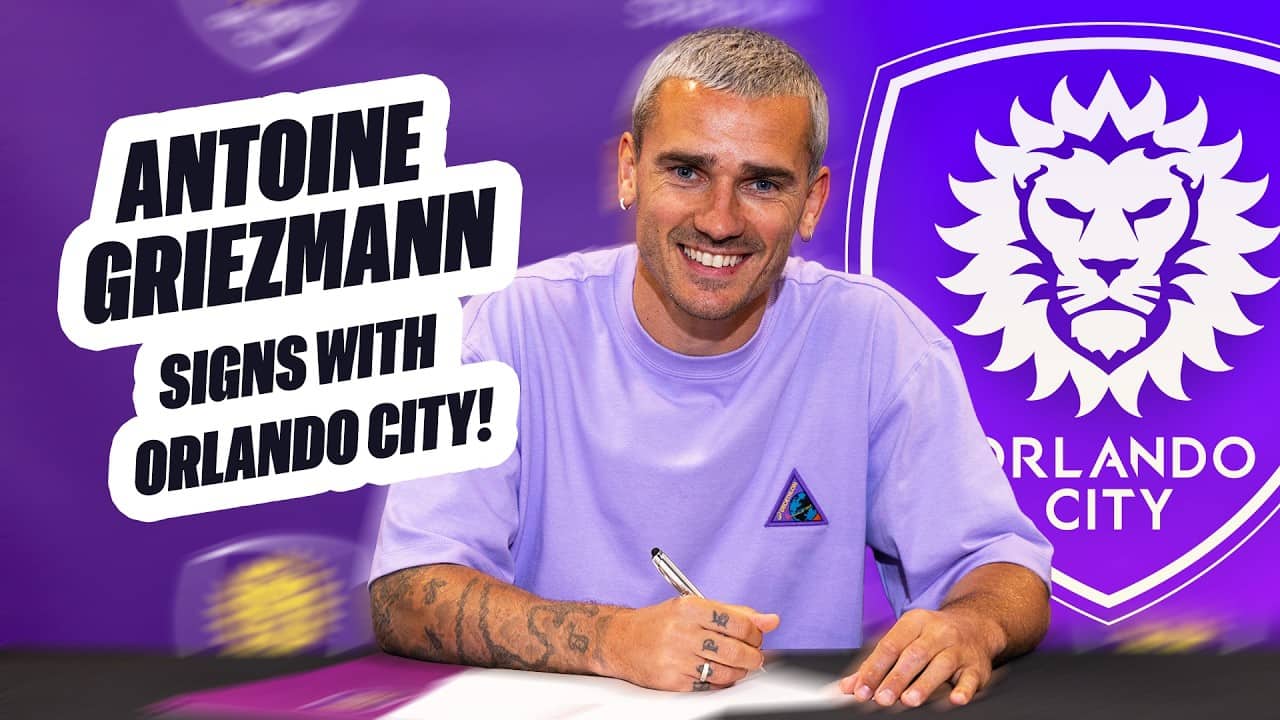 Antoine Griezmann Arrives in Orlando City! A New Chapter Begins for the French World Cup Champion