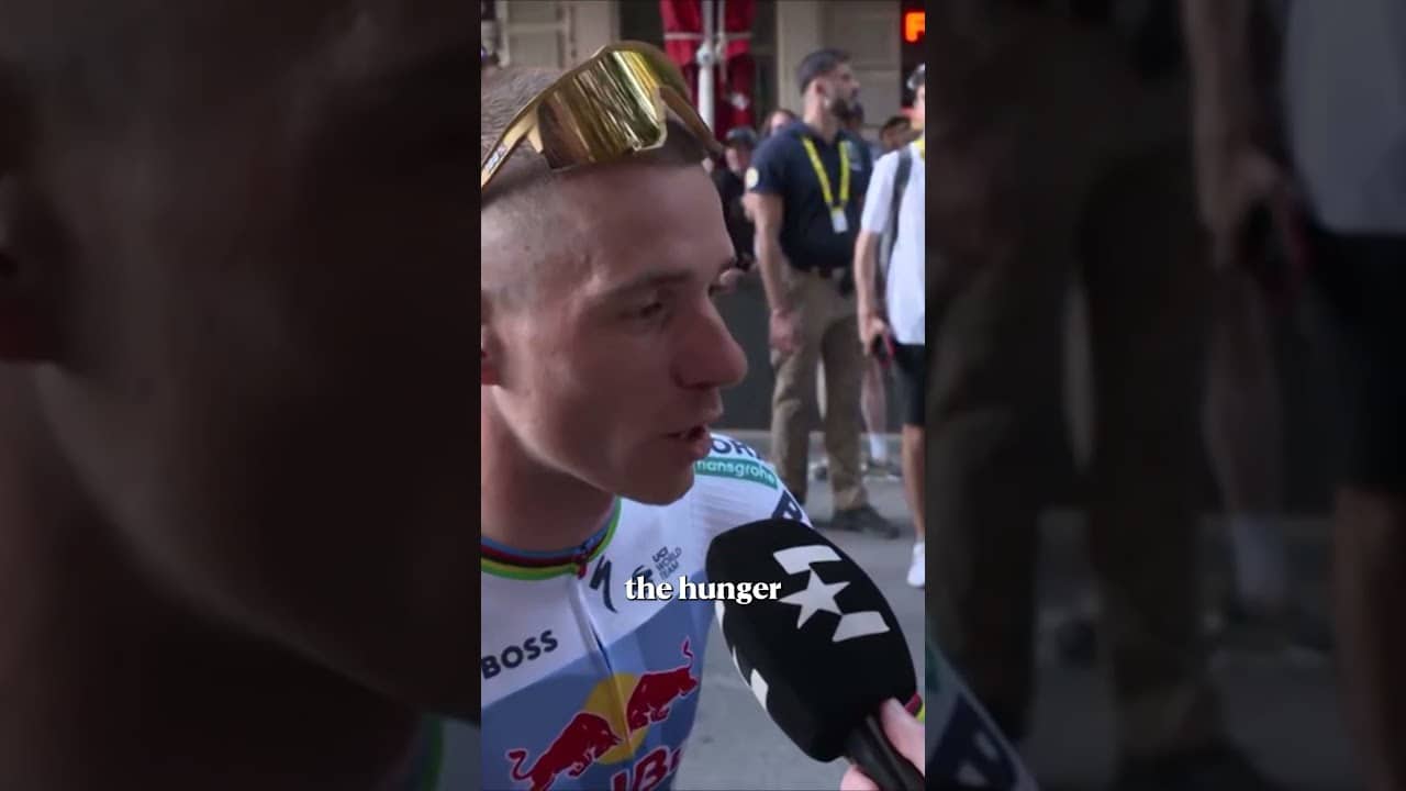Looking lean 👀 Remco Evenepoel is ready to fight it out, after cutting down to Tour de France weight
