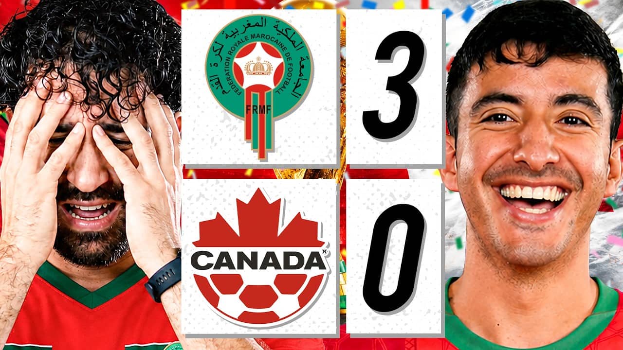 "I WAS WRONG ABOUT MOROCCO!" 😭 MOROCCO 3-0 CANADA (REACTION)