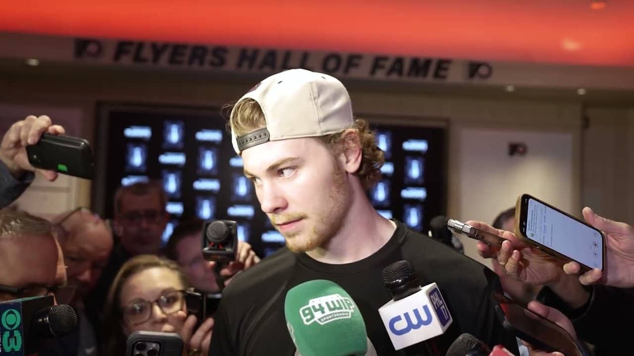 5/9 PHI vs. CAR Postgame: Oliver Bonk