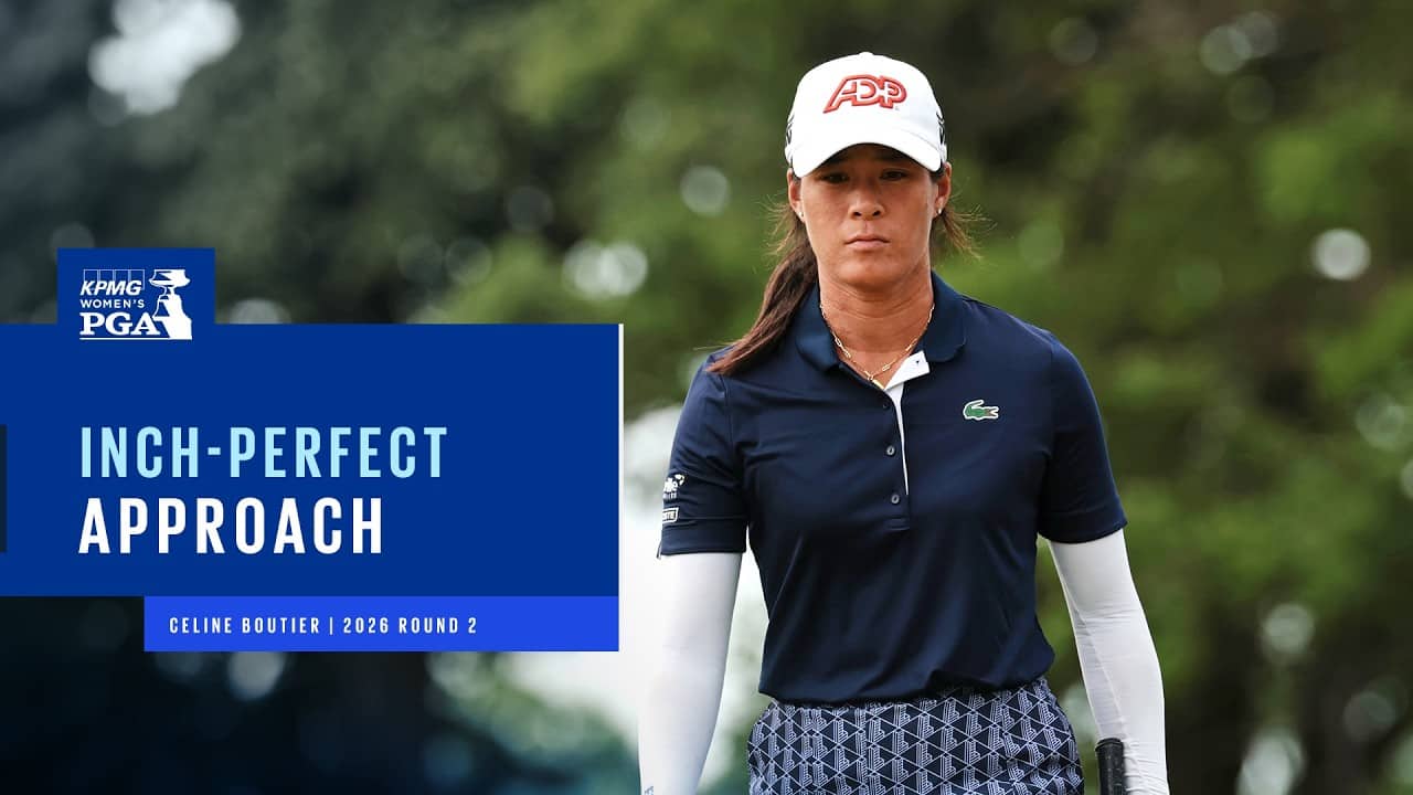 How Unlucky is This Near PERFECT Approach | 2026 KPMG Women's PGA Championship