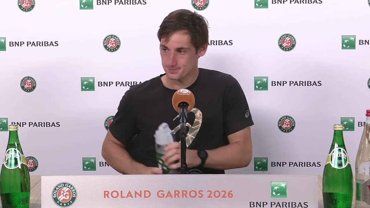 Roland-Garros 2026 - Valentin Royer : "Je l'ai vu se plaindre... mais bon, c'est du Novak Djokovic"