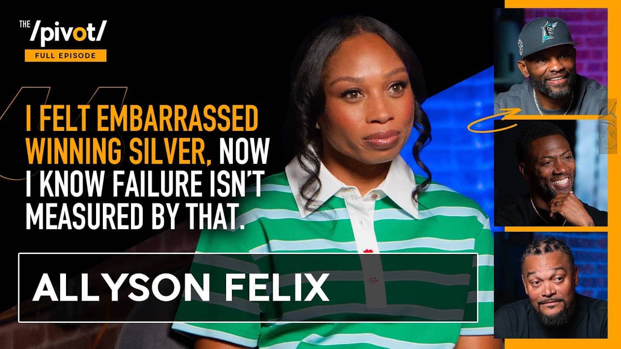 Allyson Felix eyeing Olympic finish line at 40, shares darkest moment & measure of success|The Pivot