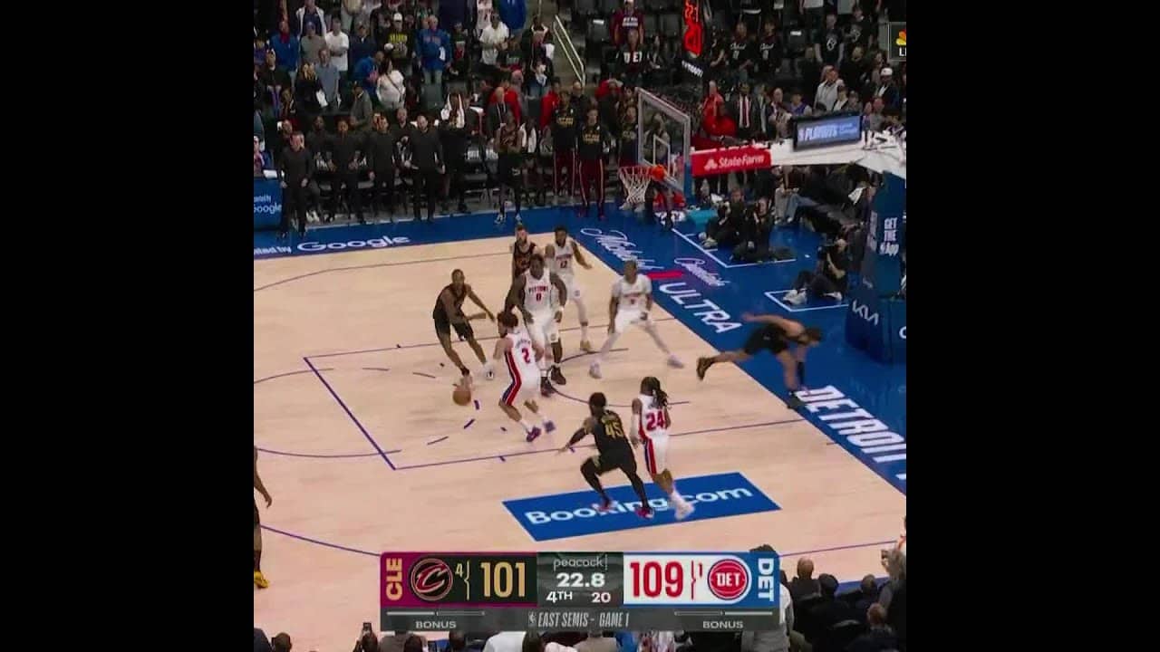 PISTONS TAKE GAME 1 IN THE EASTERN CONFERENCE SEMIFINALS 🚨