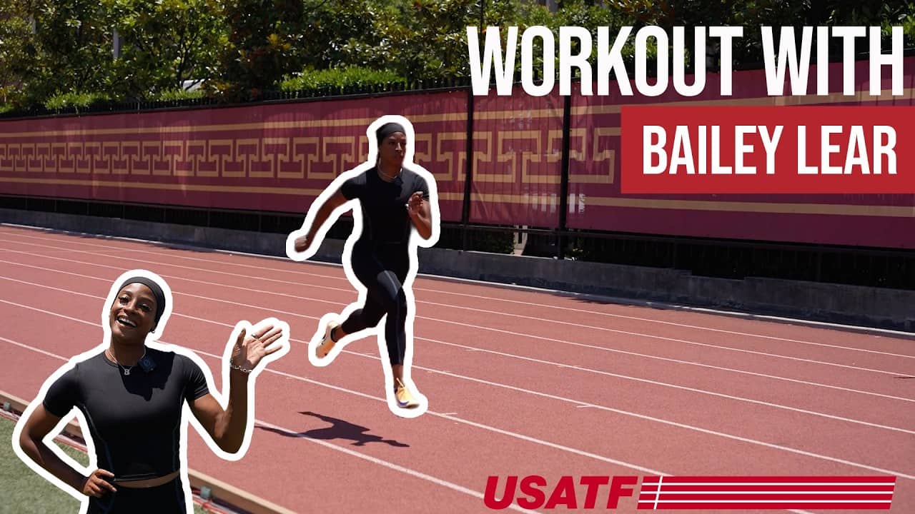 What Happens When You Mic Up Bailey Lear at USC? 👀🎤 | Mic'd Up | USA Track & Field