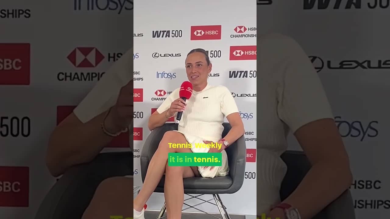 Donna Vekic is celebrating her Queen's win with a Pimm's #vekic #tennis #HSBCChampionships
