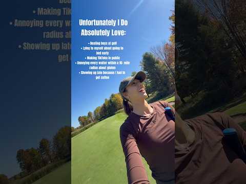 Guilty as charged 🫠 #golf #golfer #golfgirl #girlsgolf #golfswing #golfislife #golflife #progolf