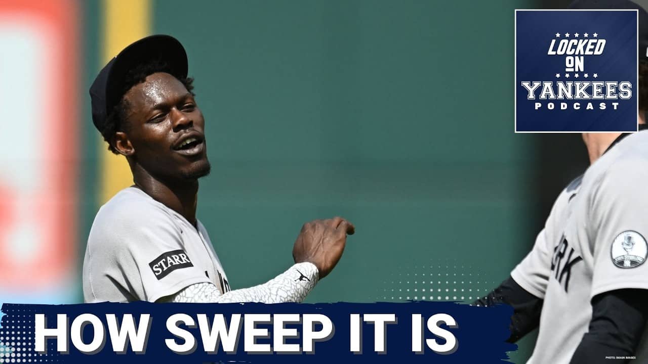 SWEEP: The Yankees sweep the first place Guardians in Cleveland!