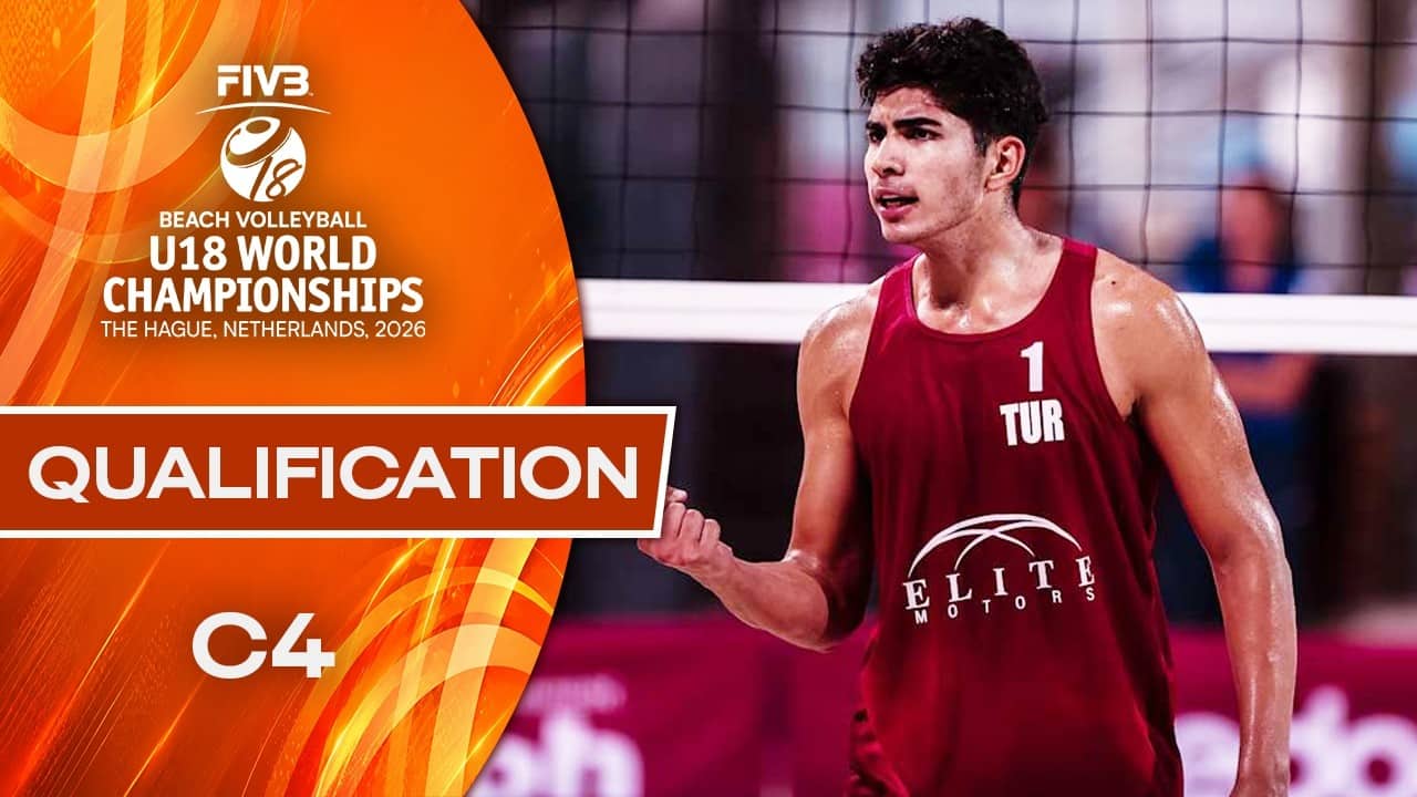 Qualification - Court 4 | Beach U18 World Championships 2026 | The Hague | 08.07.2026