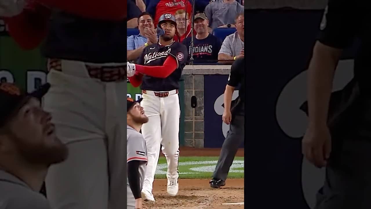 Insane Pop: James Wood With A 441-Foot Oppo Home Run