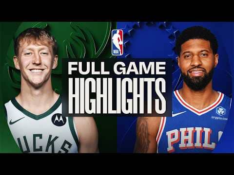 BUCKS at 76ERS | FULL GAME HIGHLIGHTS | April 12, 2026