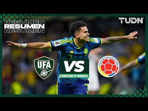 Colombia vence 1-3 a Uzbekistán y toma el liderato del Grupo K. 🔥⚽