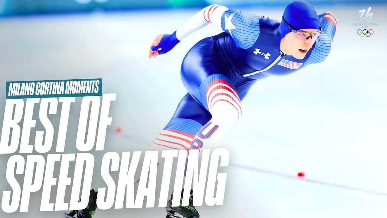 The Absolute BEST of Speed Skating at #MilanoCortina2026 | Top Moments