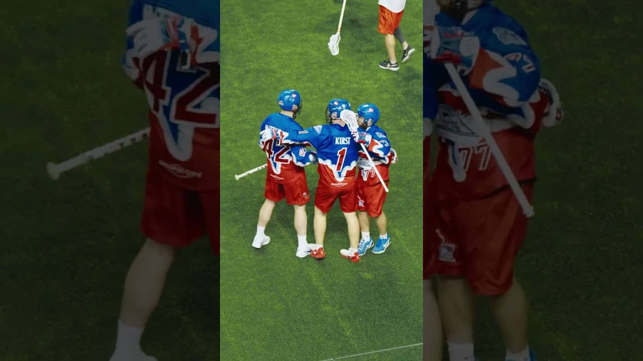 CJ Kirst pulls up and fires‼️ #NLLFinals