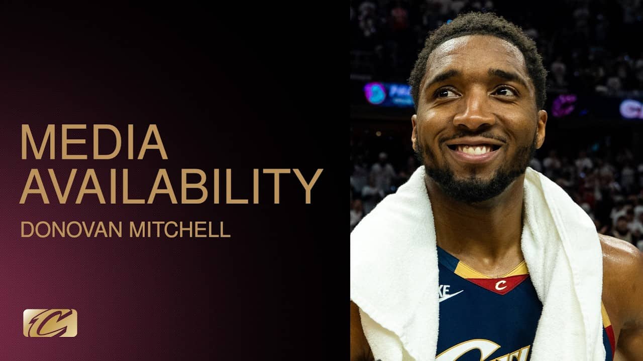 Cavs vs Pistons | Donovan Mitchell Media Availability | 05.09.2026