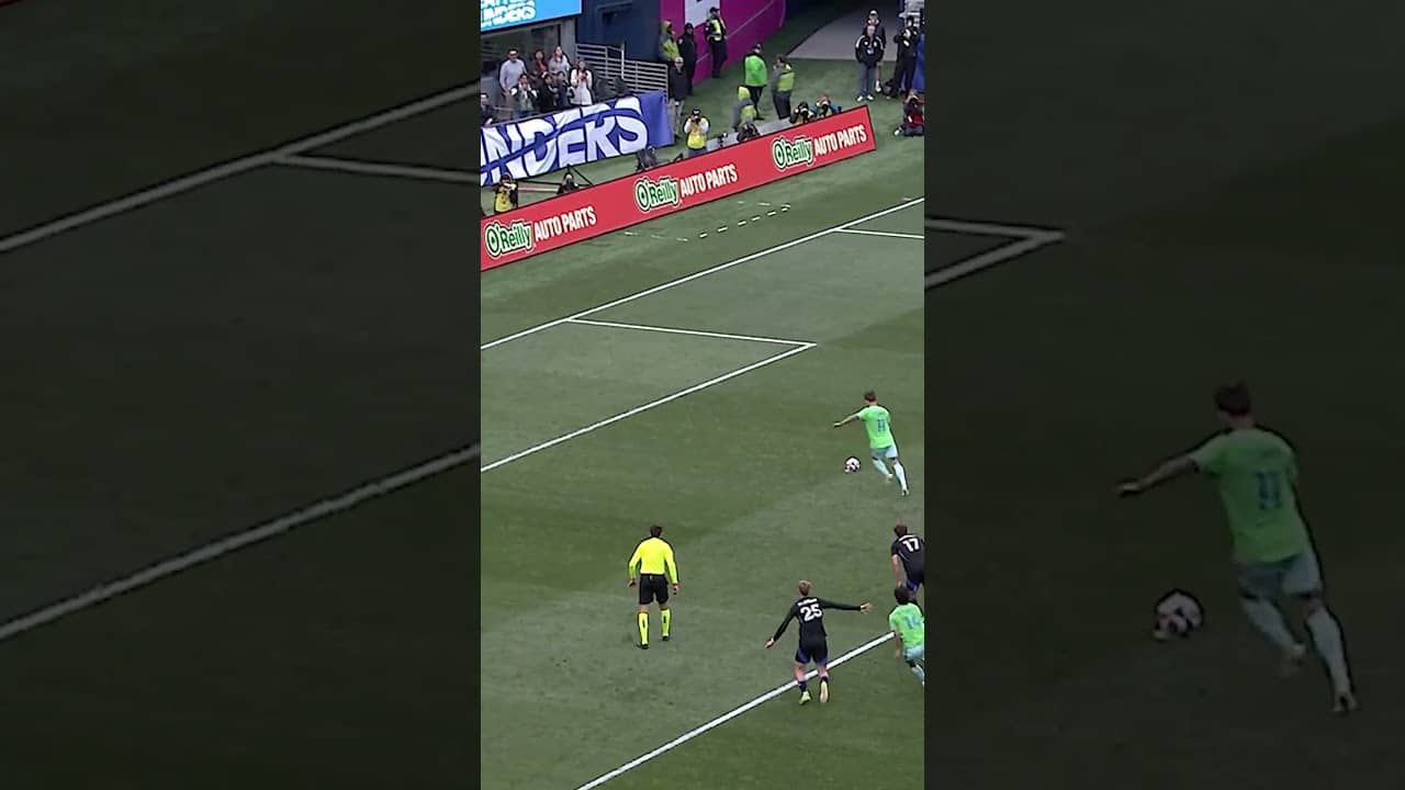 🎯 GOAL! Albert Rusnák with a clutch pen! #mls #soccer #sports #football #highlights #goals #seattle