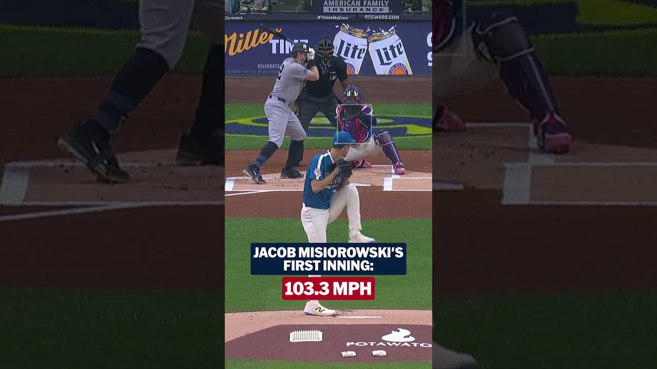 Jacob Misiorowski's velo is just ABSURD 🔥