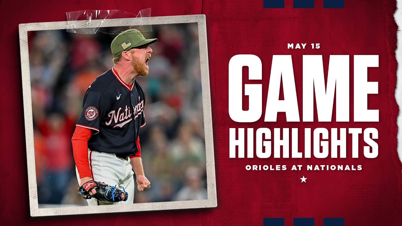 Orioles vs. Nationals Game Highlights (5/15/26) | MLB Highlights