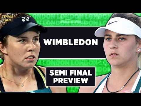 Noskova vs Kostyuk | Wimbledon 2026 SF | Tennis Talk Preview