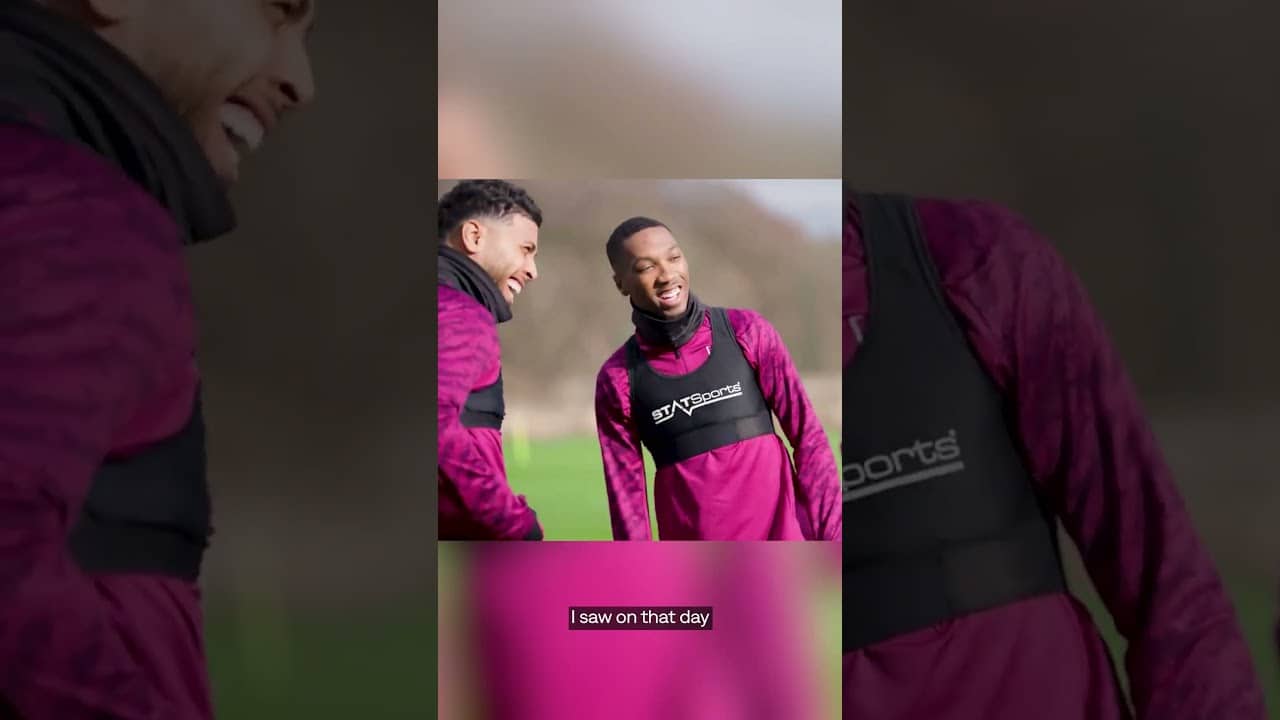 Jaidon and Josh reveal how their friendship started after joining the Clarets 💜