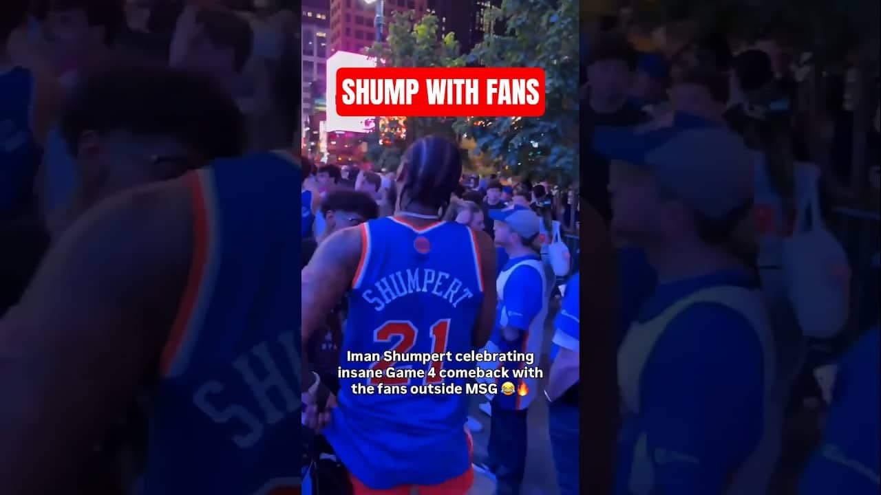Iman Shumper was OUTSIDE for game 4👀
