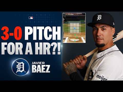 Javier Báez homered on a 3-0 pitch for just the second time in his career! 👀 | MLB Highlights