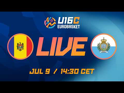 LIVE - Moldova v San Marino | FIBA U16 EuroBasket 2026 Division C | Group Phase