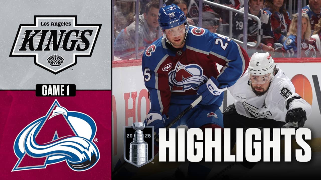 NHL Playoff Highlights | Kings vs. Avalanche | Gm 1 | April 19, 2026
