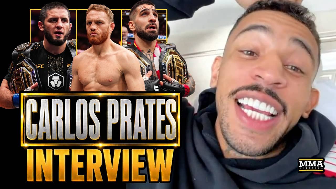 Carlos Prates' HILARIOUS Response To Ilia Topuria Possibly Moving Up To 170; Breaks News?