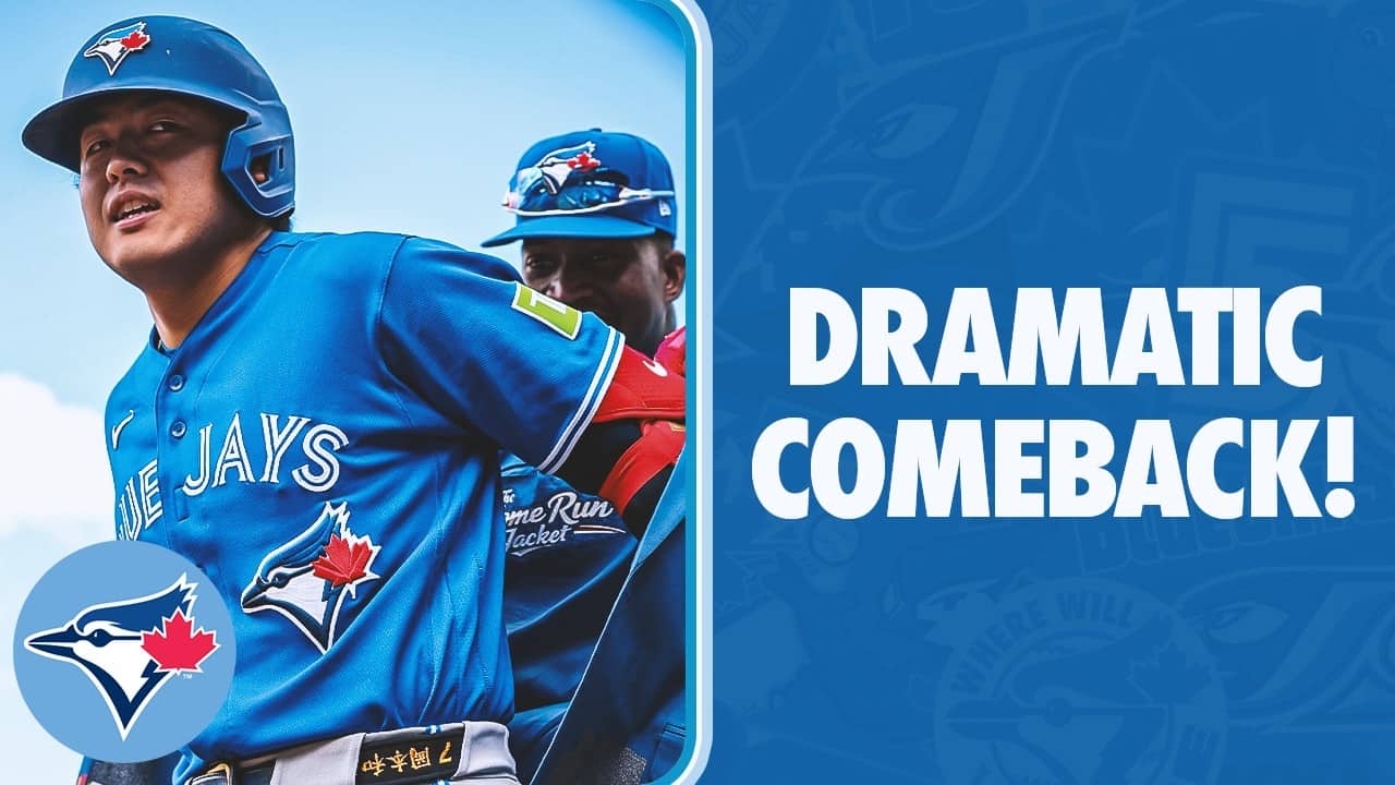 Toronto Blue Jays score EIGHT unanswered runs against Cubs!