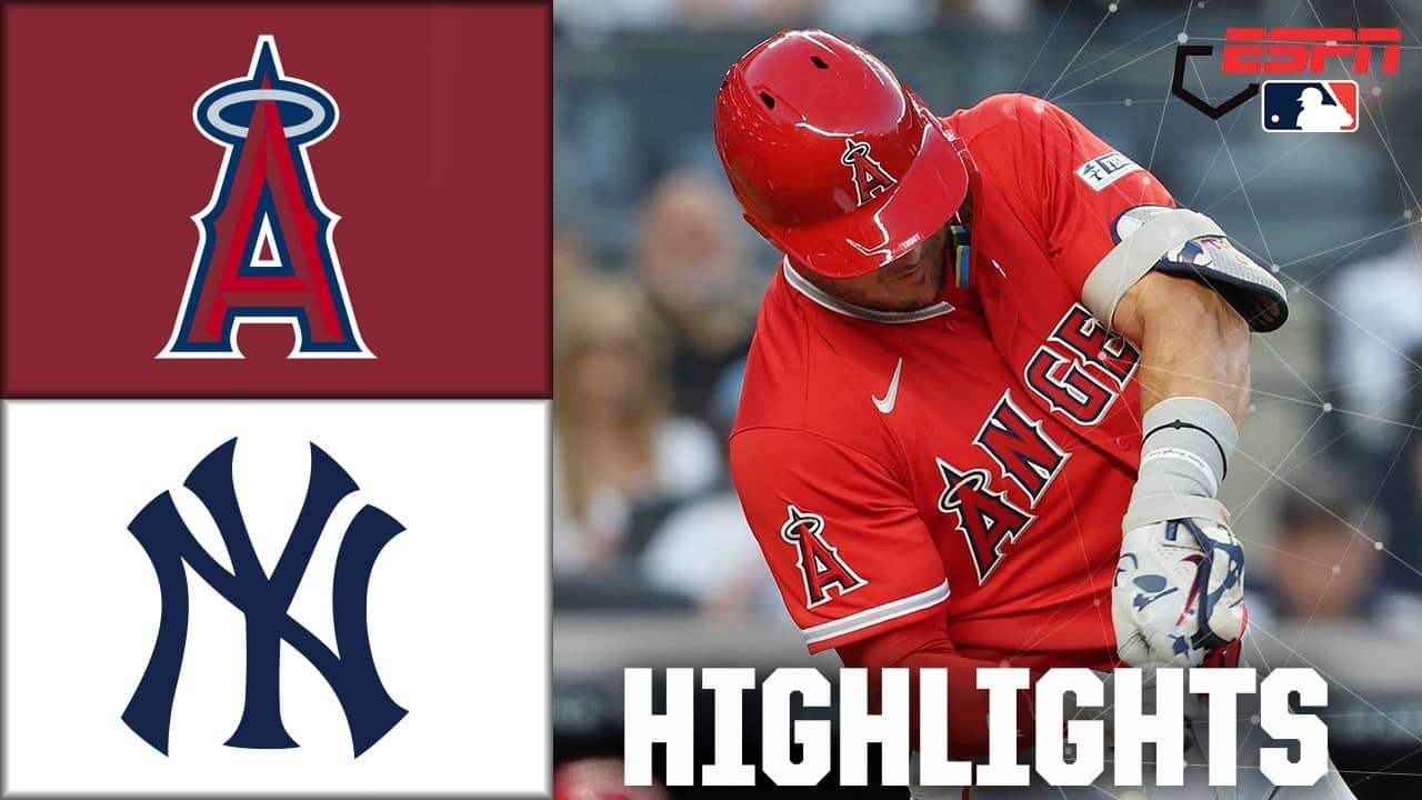 BACK-TO-BACK-TO-BACK HRs 💥 Los Angeles Angels vs. New York Yankees | Full Game Highlights | ESPN MLB