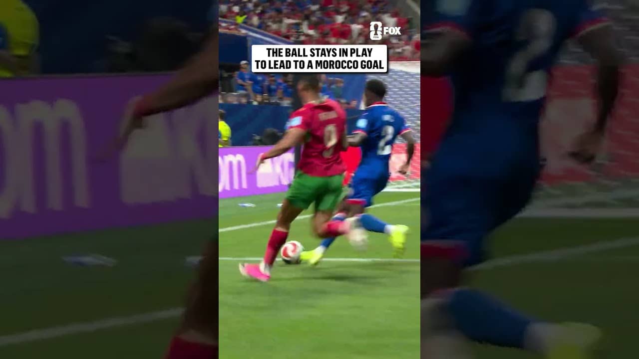 Morocco never gave up on this play 🇲🇦